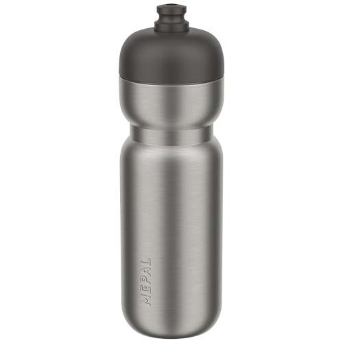 Bouteille de sport publicitaire inox 800 ml Pull Noir