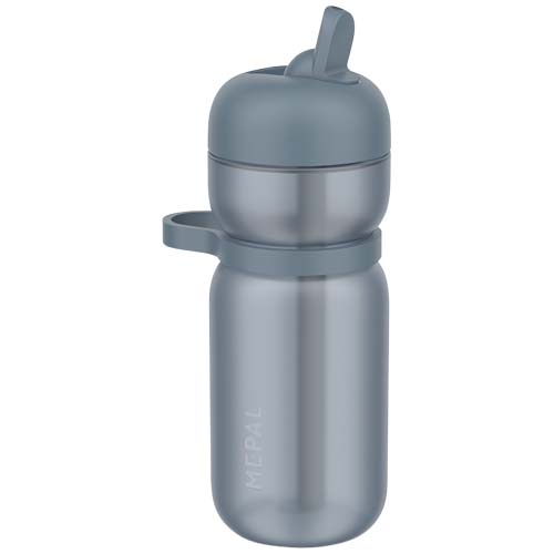 Bouteille de sport personnalisée 600 ml Flip Bleu