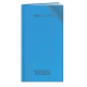 Agenda bleu rigide présenté de face, marquage visible en haut à droite et en bas de la couverture. Agenda bleu rigide présenté de face, marquage visible en haut à droite et en bas de la couverture.
