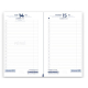 Double page intérieure d’un agenda montrant deux jours avec colonnes horaires et petits calendriers mensuels en bas de page. Double page intérieure d’un agenda montrant deux jours avec colonnes horaires et petits calendriers mensuels en bas de page.