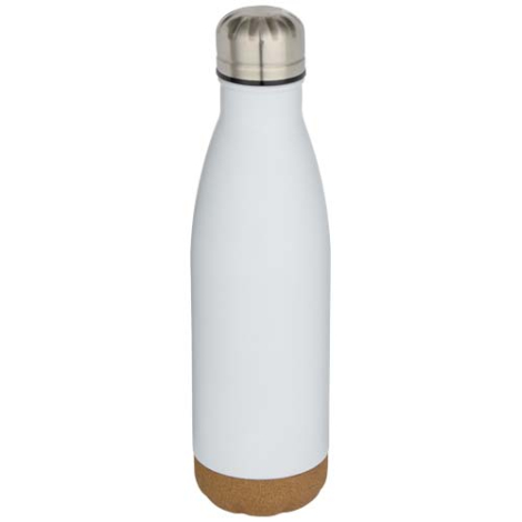 Bouteille promotionnelle 500 ml inox et liège Cove