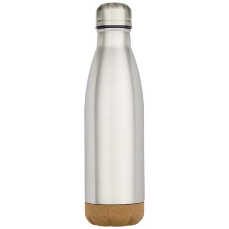 Bouteille promotionnelle 500 ml inox et liège Cove