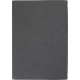 Carnet A5 noir présenté de dos avec couverture souple.