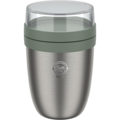 Lunch box isotherme publicitaire 500+200 ml Mepal Ellips