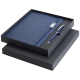 Ensemble carnet A5 et stylo roller promotionnel Legato Elegance