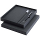 Ensemble carnet A5 et stylo roller promotionnel Legato Elegance