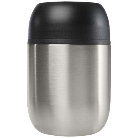 Boîte-repas publicitaire en acier inoxydable recyclé Supo 480 ml