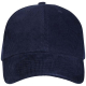 Casquette 6 panneaux en velours côtelé personnalisée Hutton