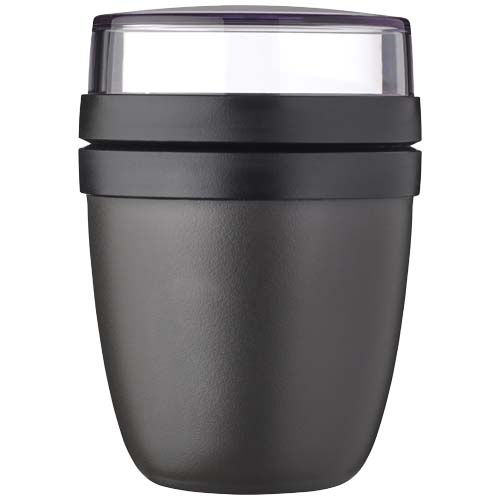 Lunch box promotionnelle Mepal Ellipse 300+120 ml Mini Noir