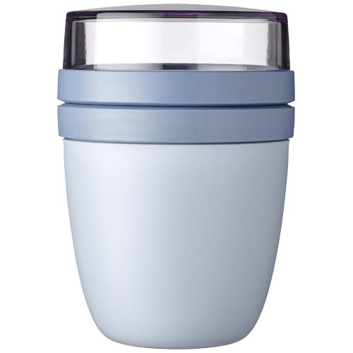 Lunch box promotionnelle Mepal Ellipse 300+120 ml Mini Bleu