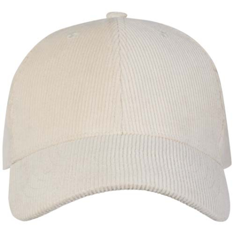 Casquette 6 panneaux en velours côtelé personnalisée Hutton