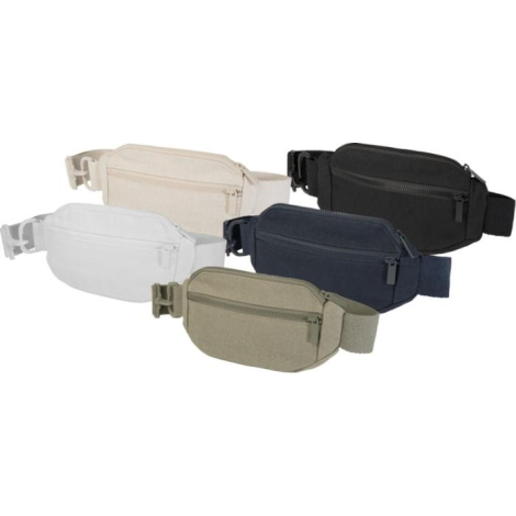 Ensemble de sacs banane déclinés en plusieurs coloris : beige, blanc, noir, bleu marine et sable.