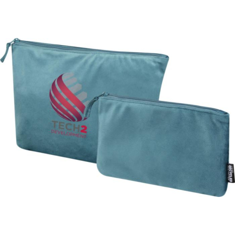 Set de trousses de toilette personnalisable velvet gomme GRS Swift