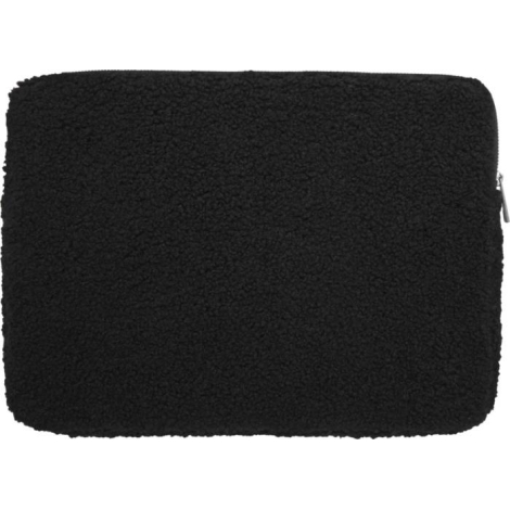 Vue arrière d’une housse noire fermée à surface douce et uniforme, sans marquage visible.