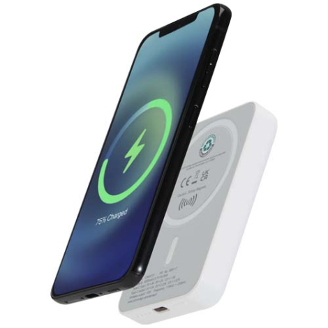 Batterie externe 5 000 mAh 15 W promotionnelle recyclée Acrab
