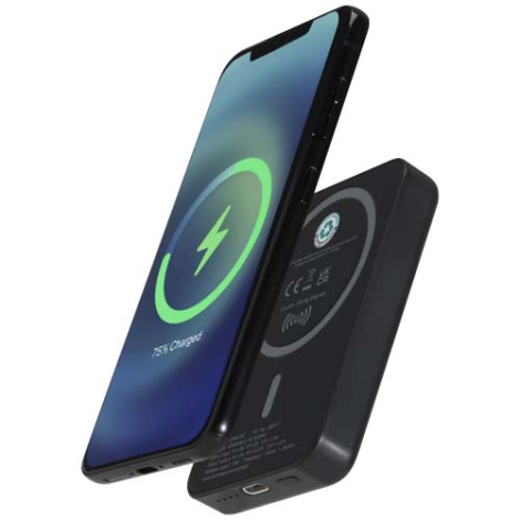 Batterie externe 5 000 mAh 15 W promotionnelle recyclée Acrab
