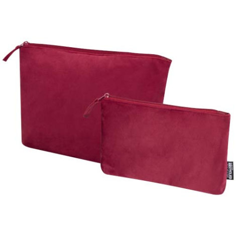 Set de trousses de toilette personnalisable velvet gomme GRS Swift