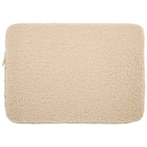 Housse ordinateur 13" 2 L promotionnelle sherpa recyclée Bear