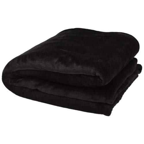 Couverture promotionnelle sherpa recyclée GRS Ashen Noir