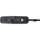 Vue latérale de la batterie noire montrant les ports USB et l’écran numérique, sans personnalisation visible.