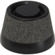 Enceinte vue du dessus avec couvercle noir circulaire au centre, sans marquage visible.