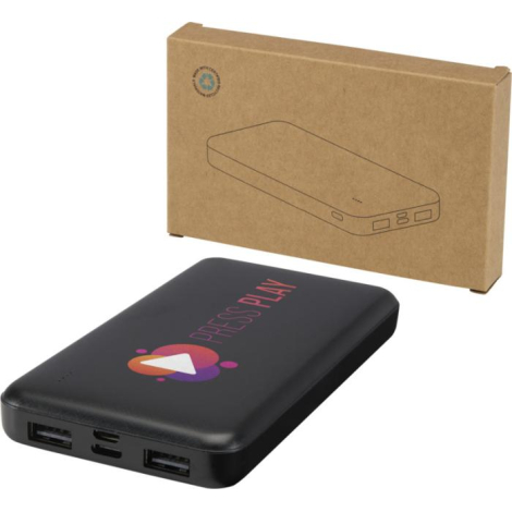 Batterie externe personnalisable 10 000 mAh recyclée Intan