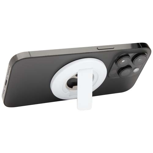 Station promotionnelle magnétique recyclée pour téléphone Ain Blanc