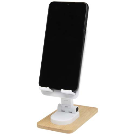 Socle de bureau pour téléphone à personnaliser bambou Alfirk