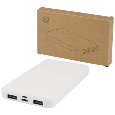 Batterie externe personnalisable 10 000 mAh recyclée Intan