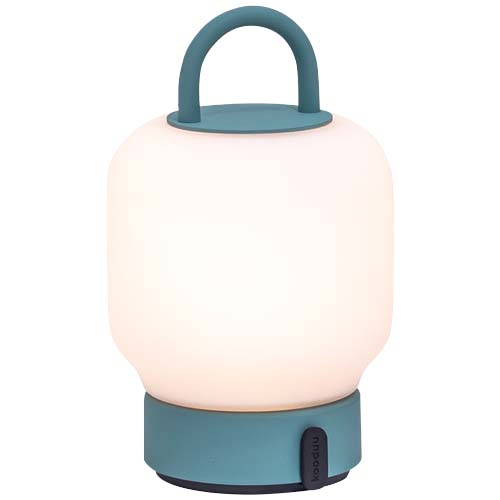 Lampe portable personnalisée rechargeable Kooduu Loome Turquoise