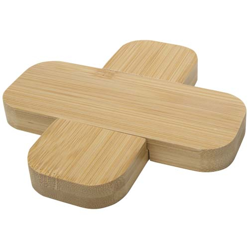 Dessous de plat personnalisable bambou Croc petit Naturel