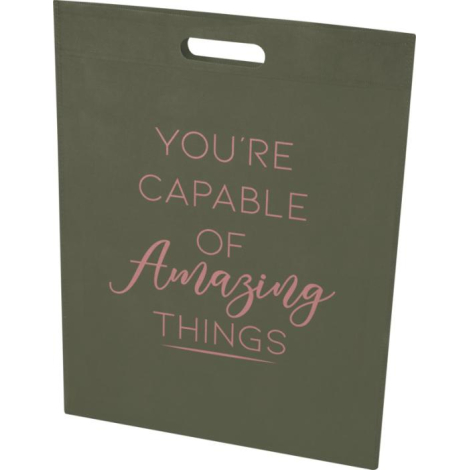 Sac shopping promotionnel recyclé certifié GRS 5 L EcoSeal Sac shopping promotionnel recyclé certifié GRS 5 L EcoSeal