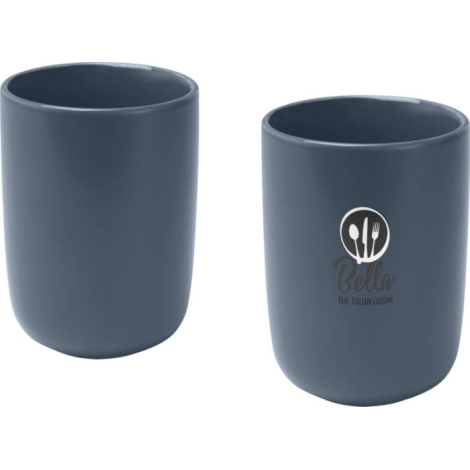 Set de 2 tasses en céramique à personnaliser 350 ml Male Set de 2 tasses en céramique à personnaliser 350 ml Male