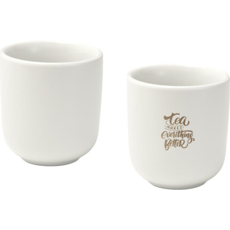 Ensemble de 2 tasses à expresso publicitaires 90 ml Male Ensemble de 2 tasses à expresso publicitaires 90 ml Male