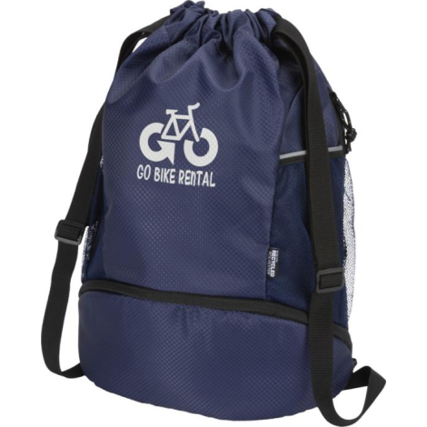 Sac de sport personnalisé recyclé certifié GRS 18 L Nomad Sac de sport personnalisé recyclé certifié GRS 18 L Nomad