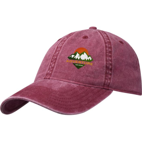 Casquette personnalisable en coton lavé 245 g à 6 panneaux Grafton