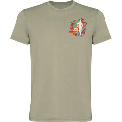 T-shirt coton 180 g publicitaire pour homme Corgi Roly