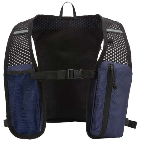 Gilet de course promotionnel recyclé certifié GRS 5 L Nomad Gilet de course promotionnel recyclé certifié GRS 5 L Nomad