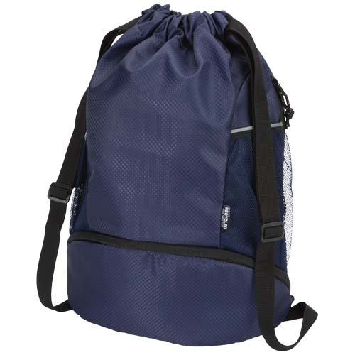Sac de sport personnalisé recyclé certifié GRS 18 L Nomad Marine