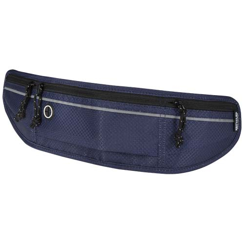 Ceinture de course publicitaire recyclée certifiée GRS Nomad Marine