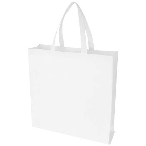 Sac shopping personnalisable recyclé certifié GRS 12 L EcoSeal Blanc