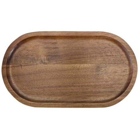 Plateau de service personnalisable en acacia Edge Plateau de service personnalisable en acacia Edge