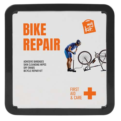 Kit de secours et réparation vélo à personnaliser MyKit Noir