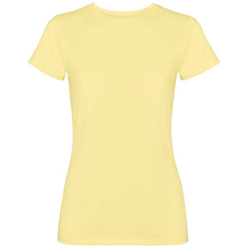 T-shirt femme promotionnel en coton polyester 280 g Fiyi Roly Jaune