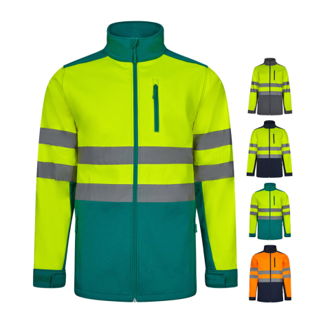 Veste softshell bicolore promotionnelle Hestia Large VELILLA
