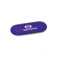 Cache webcam en plastique ABS violet avec couvercle coulissant, marquage visible sur la face avant. Cache webcam en plastique ABS violet avec couvercle coulissant, marquage visible sur la face avant.