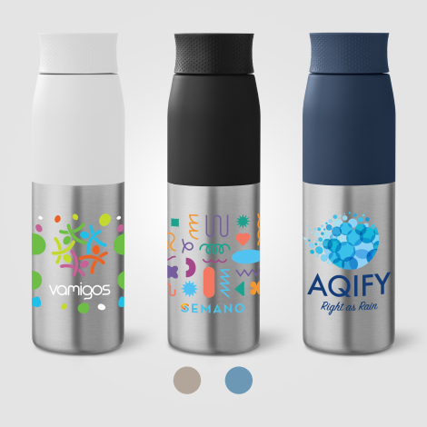 Bouteille publicitaire isotherme 650 ml Borealis Bouteille publicitaire isotherme 650 ml Borealis