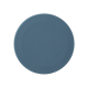 Couvercle bleu uni à finition mate, photographié de dessus. Couvercle bleu uni à finition mate, photographié de dessus.