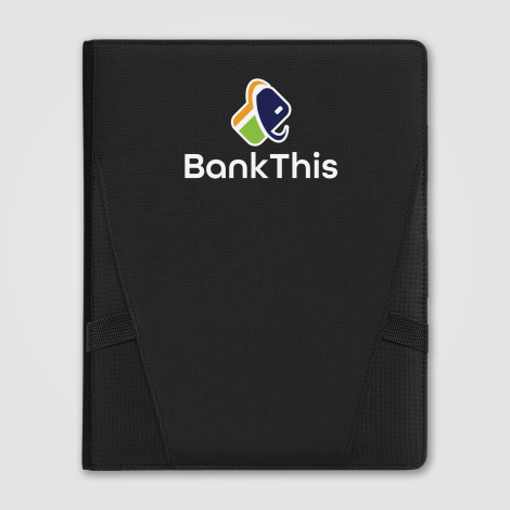 Porte-documents publicitaire A4 recyclé Coastal Threads Porte-documents publicitaire A4 recyclé Coastal Threads