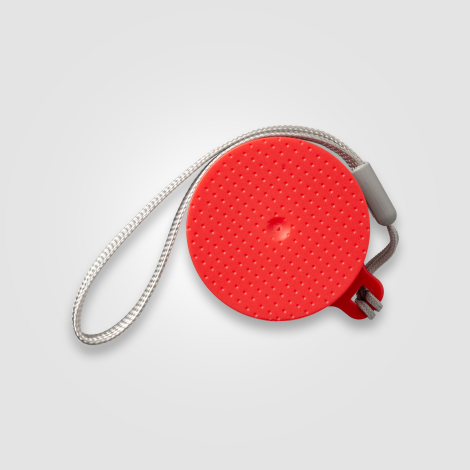 Zoom sur le bouchon coloris rouge Zoom sur le bouchon coloris rouge